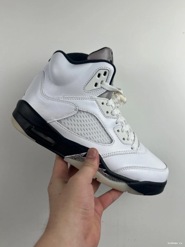 Rep MAX AIR DD0587-110 5 RETRO JORDAN BLACK' 'WHITE 0824
